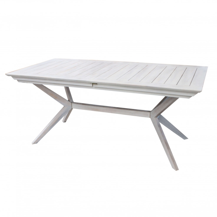 Tavolo Bali 150/200x90 Bianco -2