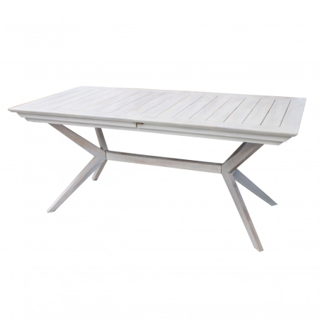 Tavolo Bali 150/200x90 Bianco -2