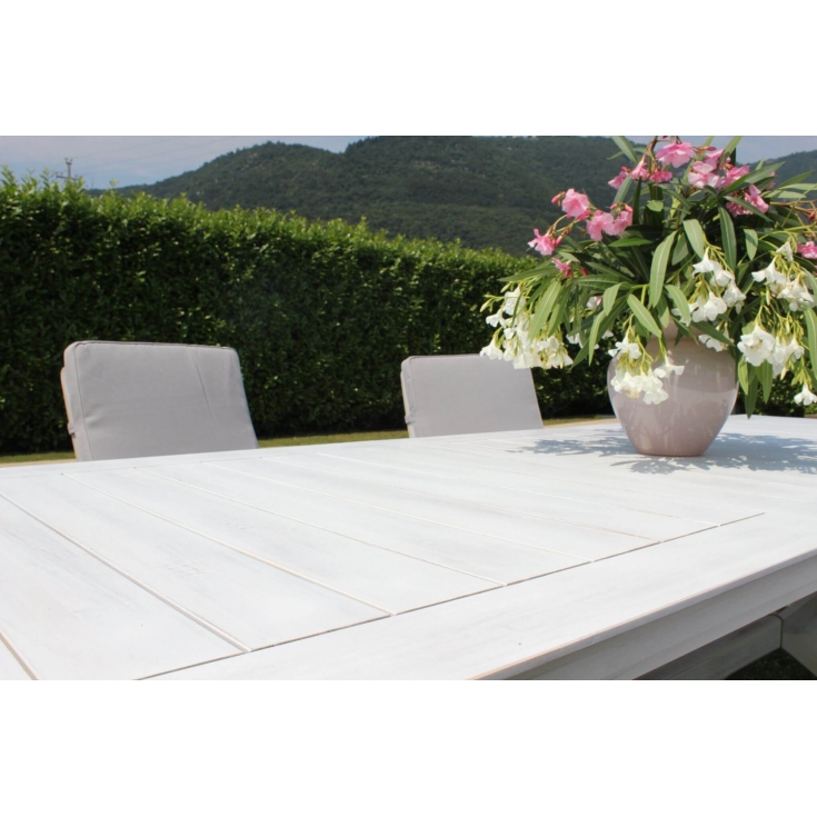 Tavolo Bali 150/200x90 Bianco -6
