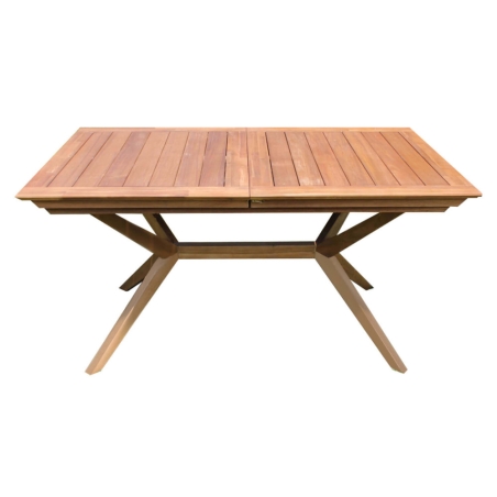 Tavolo Bali 180/240x90 - Marrone -1