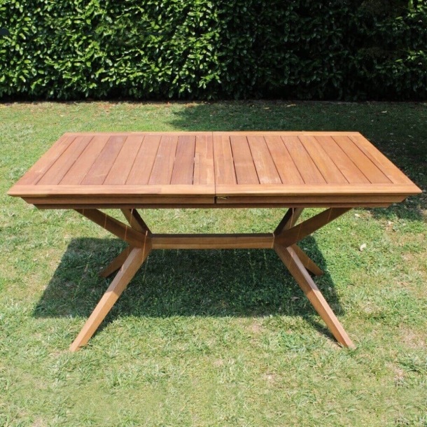 Tavolo Bali 180/240x90 - Marrone -2