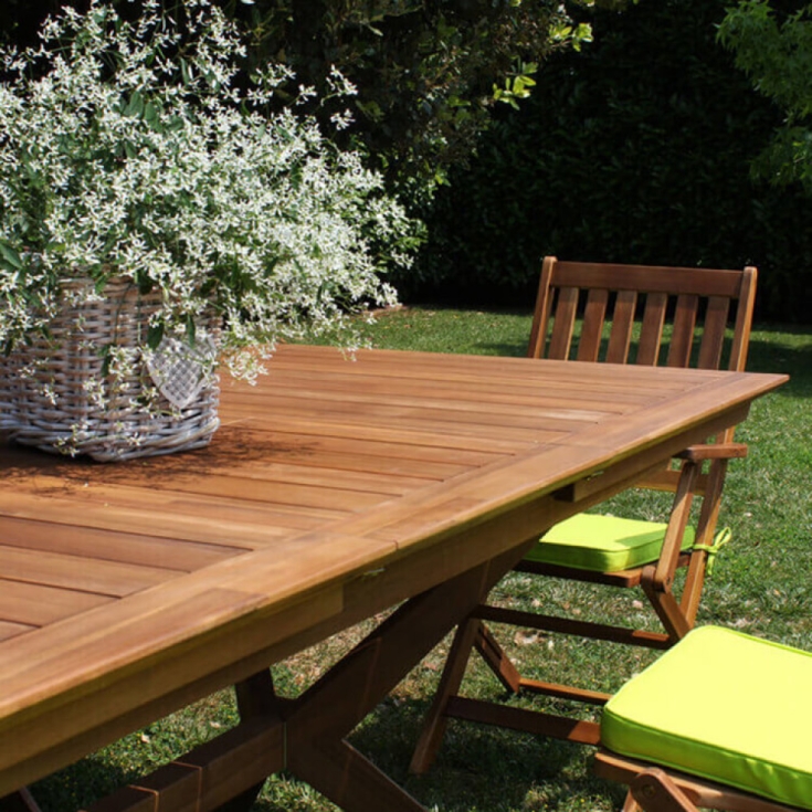 Tavolo Bali 180/240x90 - Marrone -4