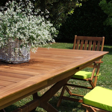 Tavolo Bali 180/240x90 - Marrone -4
