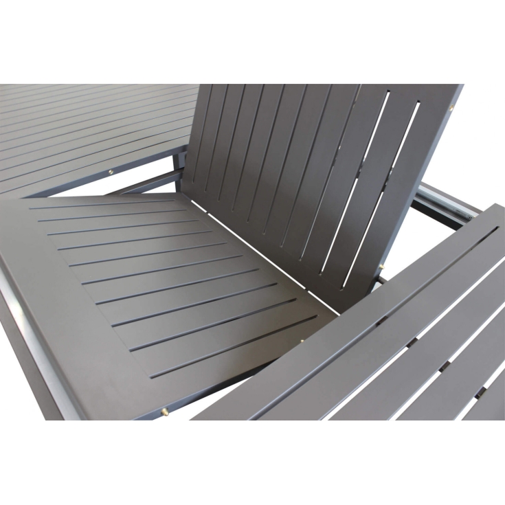 Tavolo Cuba Allungabile 220/280x100 - Taupe -8