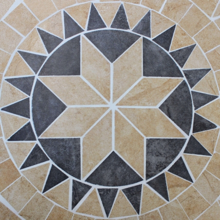 Tavolo Rotondo Perse Ø 90 - Tortora -3