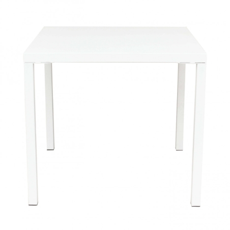 Tavolo Manchester 80x80 Impilabile - Bianco -2