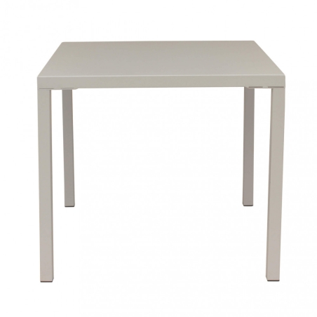 Tavolo Manchester 80x80 Impilabile - Tortora -2