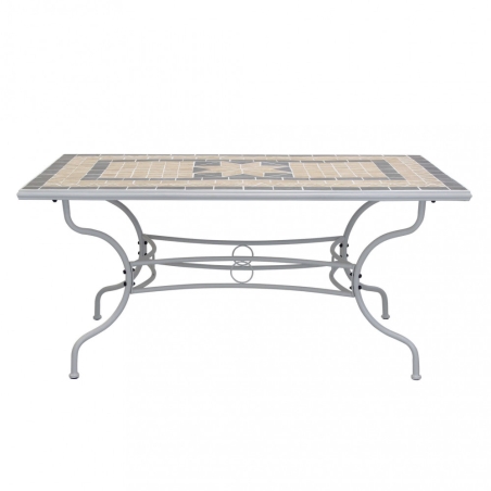 Tavolo Rettangolare Perse 160x90 - Tortora -2