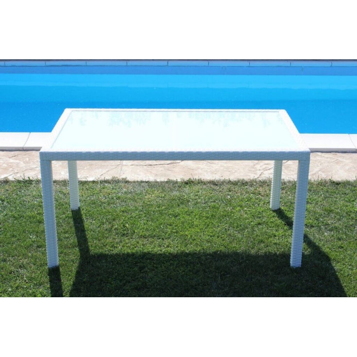 Tavolo Azore 150x90 - Bianco -3