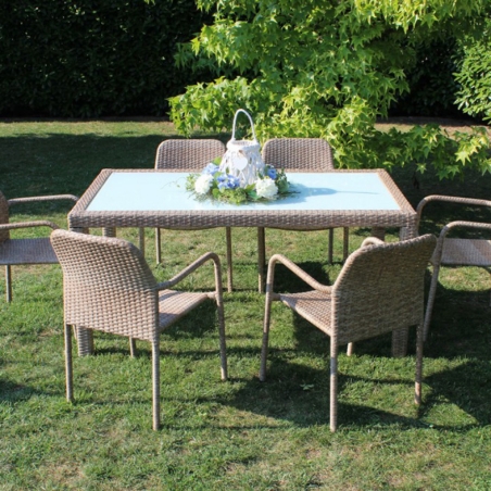 Tavolo Azore 150x90 - Marrone -3