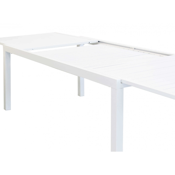 Tavolo Formentera 200/300x100 - Bianco -3