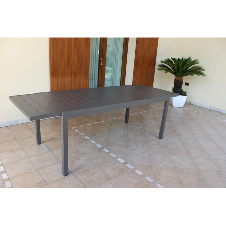 Tavolo Formentera 200/300x100 - Taupe -5