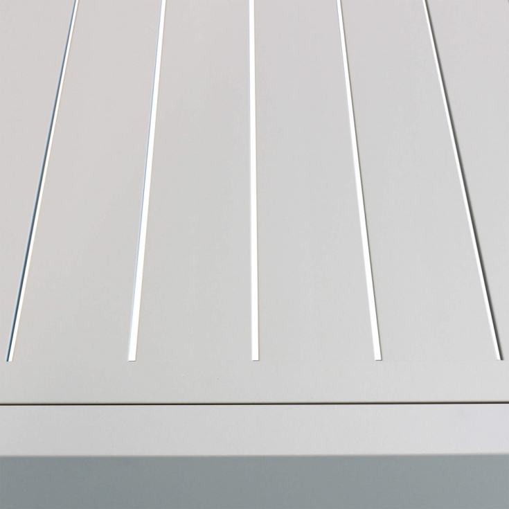 Tavolo Formentera 200/300x100 - Tortora -5