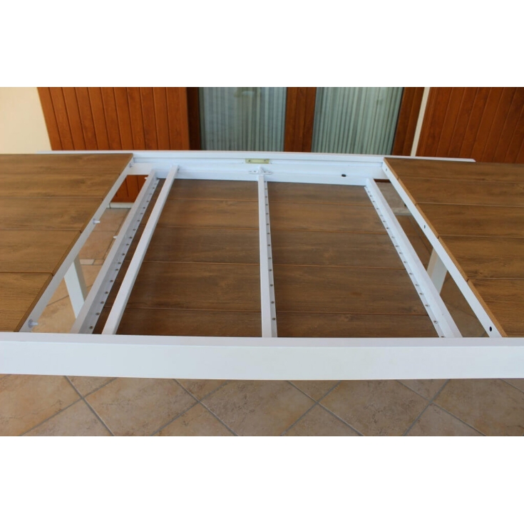 Tavolo Cayman 160/240x95 - Bianco -7