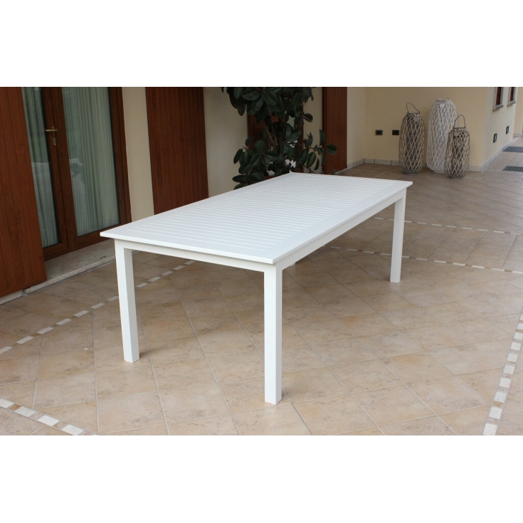 Tavolo Cuba Allungabile 220/280x100 - Bianco -2