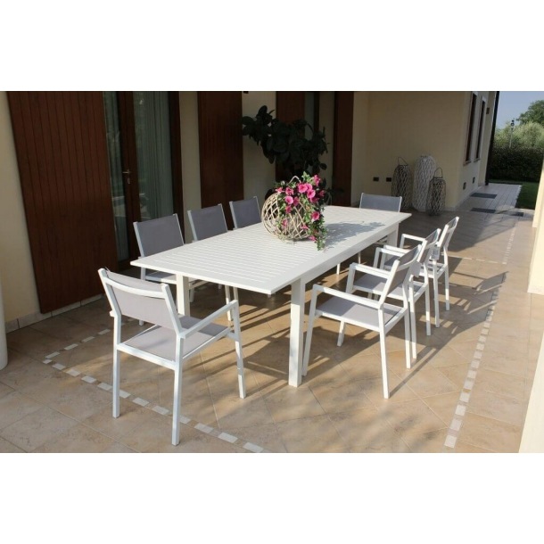 Tavolo Cuba Allungabile 150/210x90 - Bianco -9