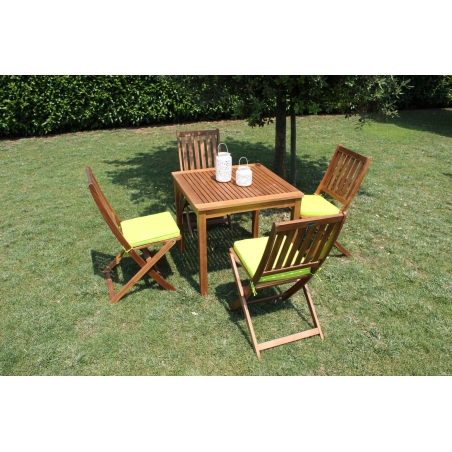 Tavolo 80x80 - Marrone -7