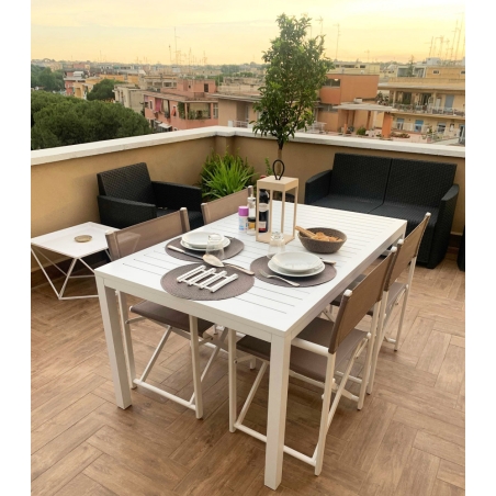 Tavolo Milo 150x90 - Bianco -6