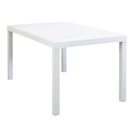 Tavolo Houston 150x90 - Bianco -1