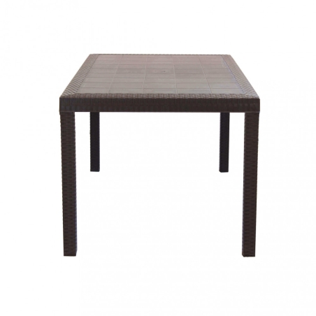 Tavolo Houston 150x90 - Marrone -3