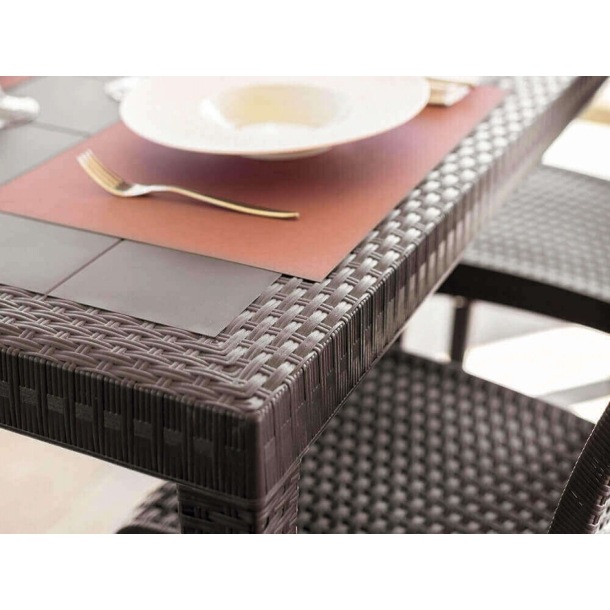 Tavolo Houston 150x90 - Marrone -7