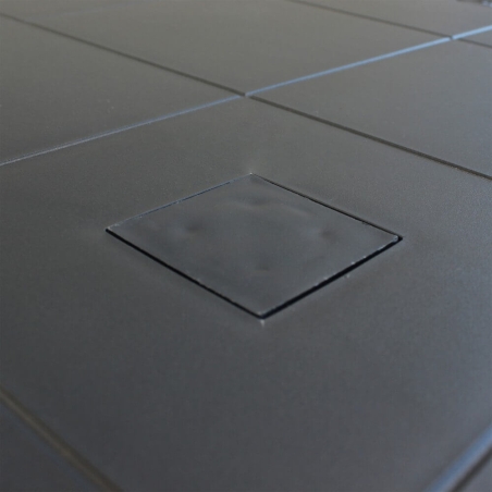 Tavolo Dallas 80x80 - Antracite -4