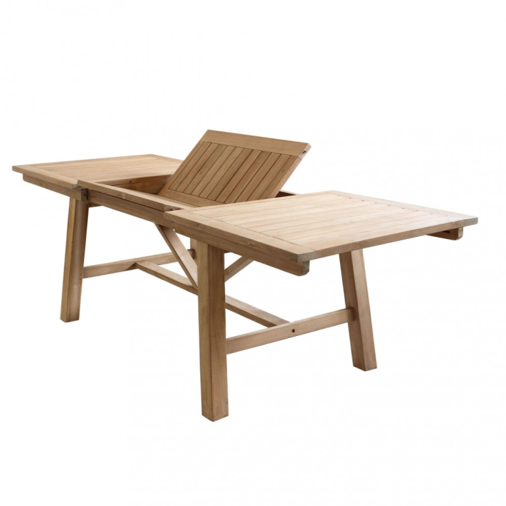 Tavolo Mirage 160/240x90 - Marrone -9