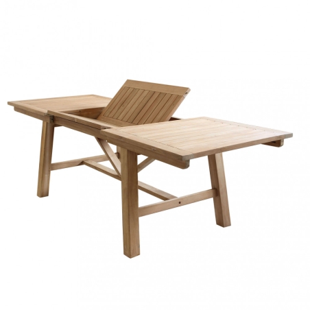 Tavolo Mirage 160/240x90 - Marrone -9