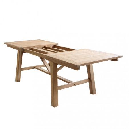Tavolo Mirage 160/240x90 - Marrone -10