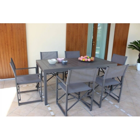 Tavolo Formentera 160/240x90 - Taupe -6