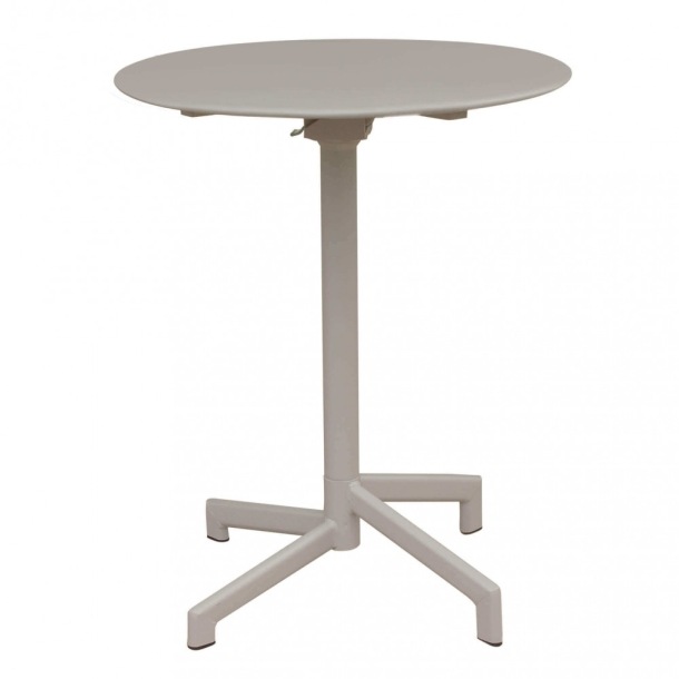 Tavolo Vega Ø 60 - Tortora -1