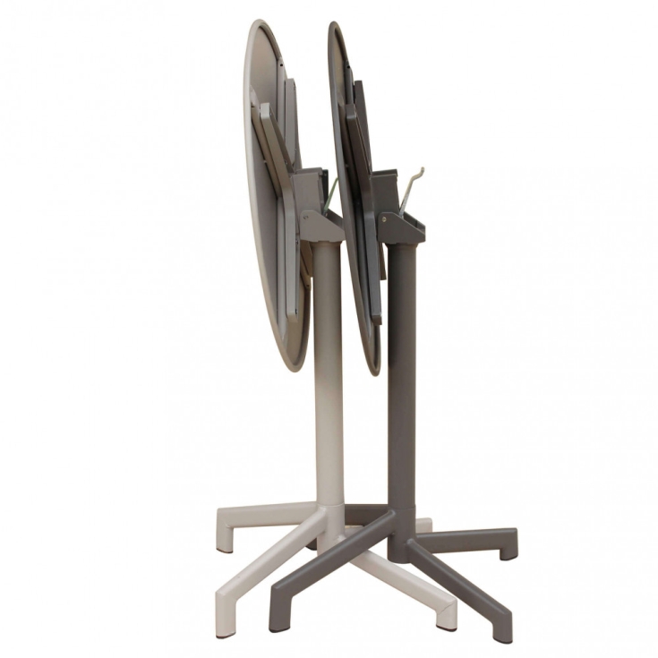 Tavolo Vega Ø 60 - Tortora -2