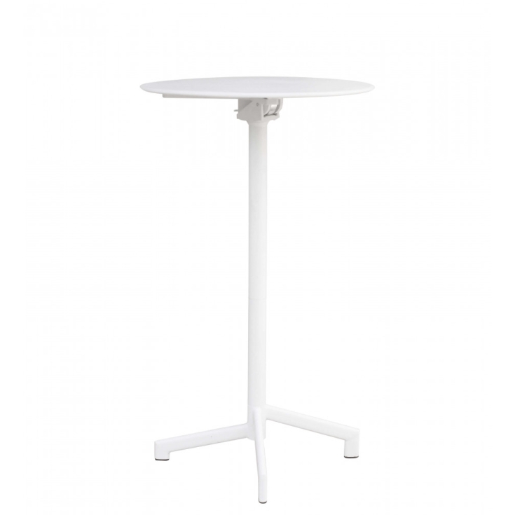 Tavolo Alto Vega Ø 60 - Bianco -1