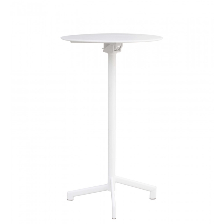 Tavolo Alto Vega Ø 60 - Bianco -1