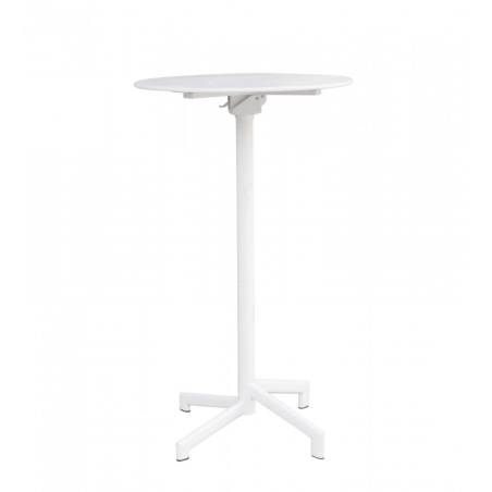 Tavolo Alto Vega Ø 60 - Bianco -2