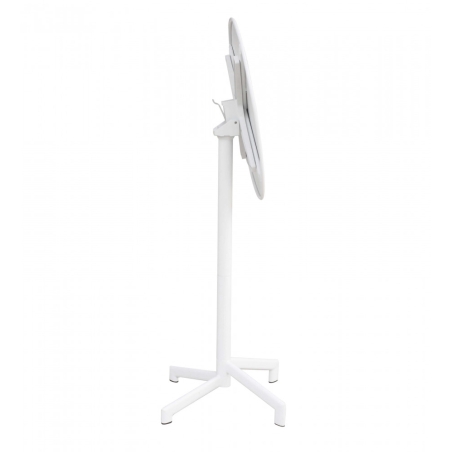 Tavolo Alto Vega Ø 60 - Bianco -3