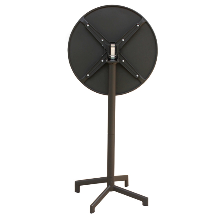 Tavolo Alto Vega Ø 60 - Taupe -4