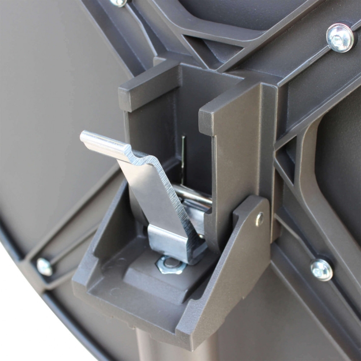 Tavolo Alto Vega Ø 60 - Taupe -5