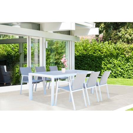 Tavolo Carson 195x90 - Bianco -5