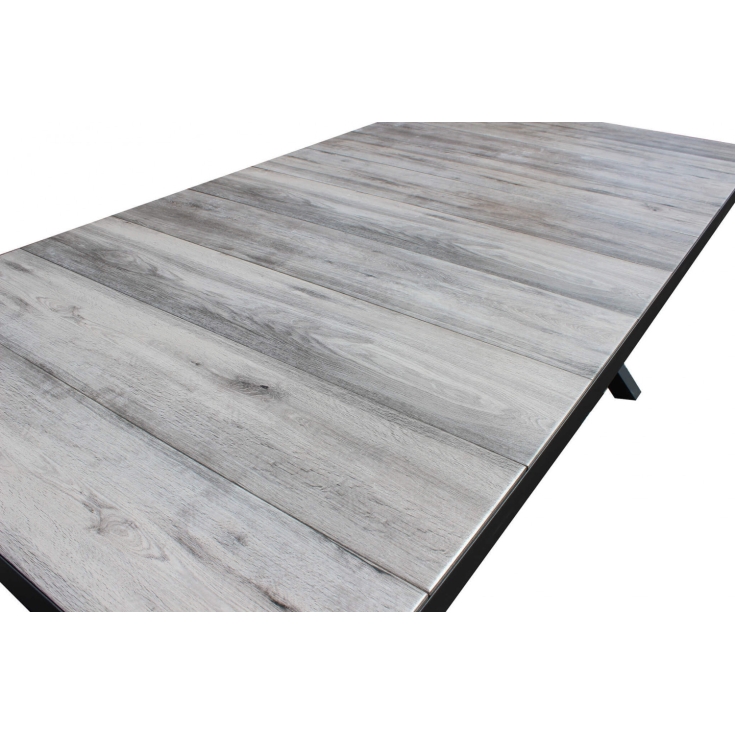 Tavolo Mackay 200x100 - Antracite -3