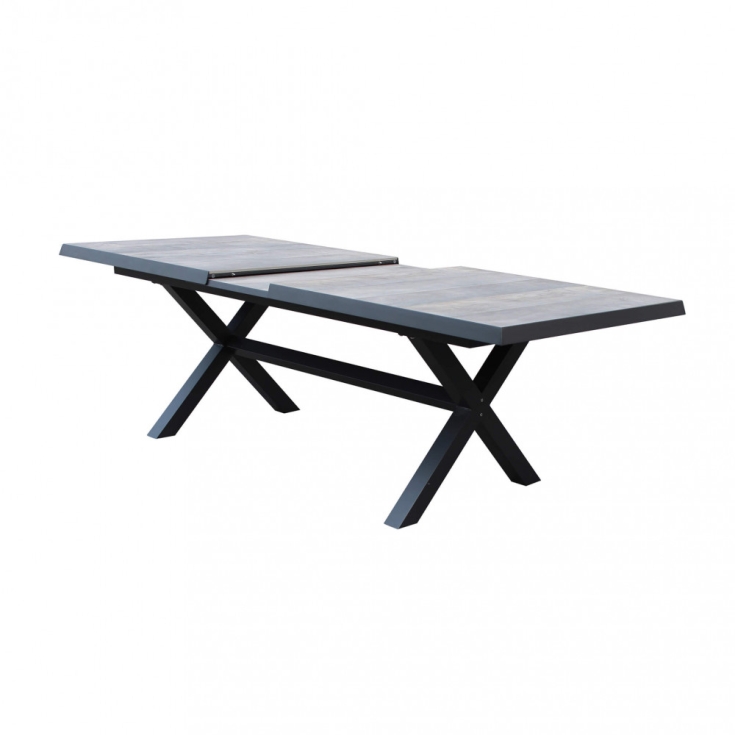 Tavolo Djerba 200/260x100 - Antracite -3