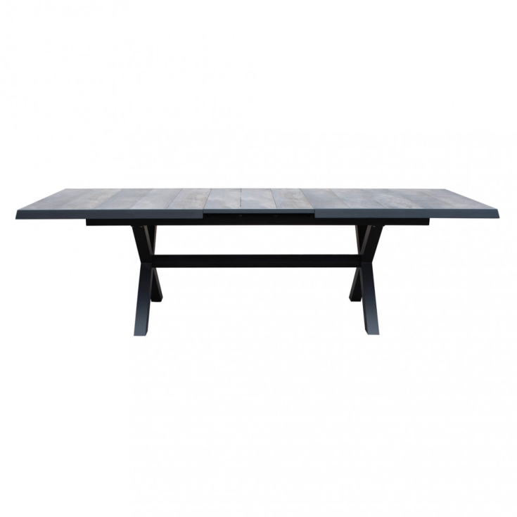 Tavolo Djerba 200/260x100 - Antracite -5