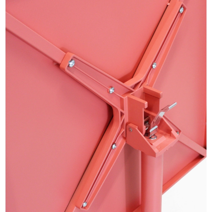 Tavolo Vega 70x70 - Rosso -5