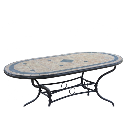 Tavolo Ovale Nereo 160x90 - Taupe -3