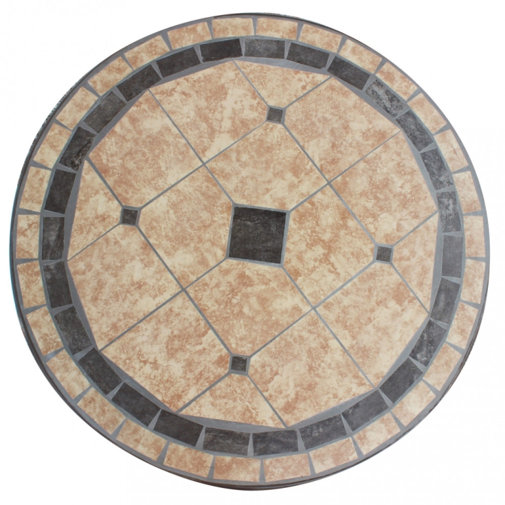 Tavolo Rotondo Nereo Ø 90 - Taupe -2