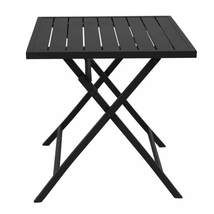 Tavolo Alabama 70x70 Pieghevole - Tortora -2