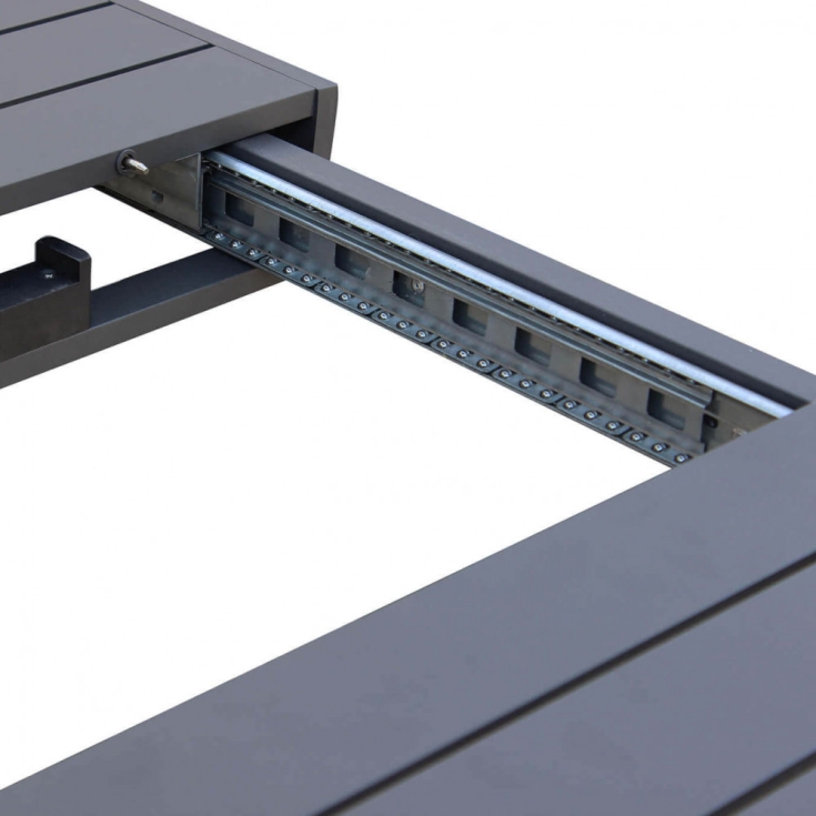 Tavolo Houston 135/180x70 - Antracite -5