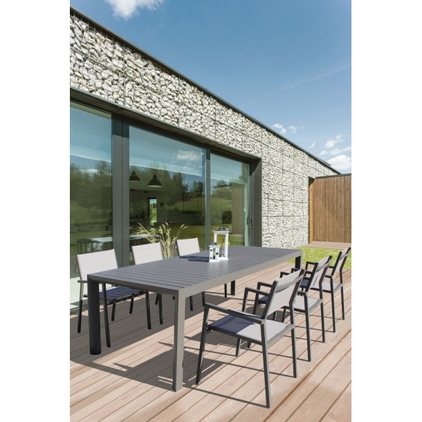 Tavolo Houston 135/180x70 - Taupe -2