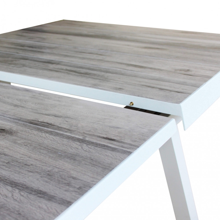 Tavolo Seattle 205/265x105 - Bianco -5