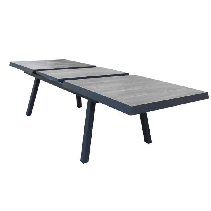 Tavolo Seattle 205/265x105 - Antracite -2